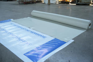 แผ่นพีวีซีกันน้ำเป็นมิตรกับสิ่งแวดล้อมสไตล์อุตสาหกรรมกันน้ำสำหรับวัสดุยางบ้านและการก่อสร้าง - Product Image 3