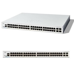 สวิตช์เครือข่ายแบบติดตั้งบนแร็ค Cisco C1200-48T-4G รุ่นใหม่ ของแท้ 48 พอร์ต 10/100/1000 พร้อมพอร์ต 4x Gigabit SFP และฟังก์ชัน POE - Product Image 1