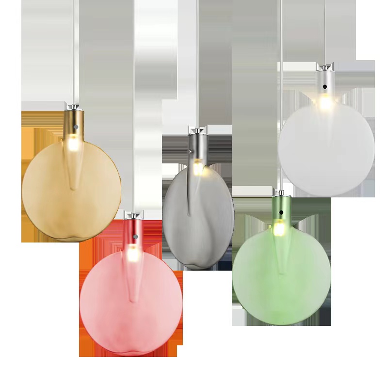 Классический Стеклянный светодиодный подвесной светильник в скандинавском стиле