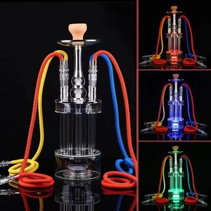 Set de Shisha de Lujo con Múltiples Mangueras y Luces LED, para Uso Comercial y Doméstico, en Bares y Fiestas - Product Image 2