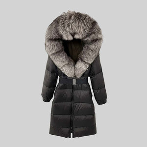 2025 Offres Spéciales dames long hiver 100% Polyester chaud manteau veste <span class=keywords><strong>doudoune</strong></span> imperméable pour femmes à capuche Parka - Product Image 1
