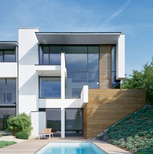 Système de mur-rideau en verre et aluminium à contrôle solaire personnalisé pour vitrages extérieurs de grandes façades de centres commerciaux - Product Image 2