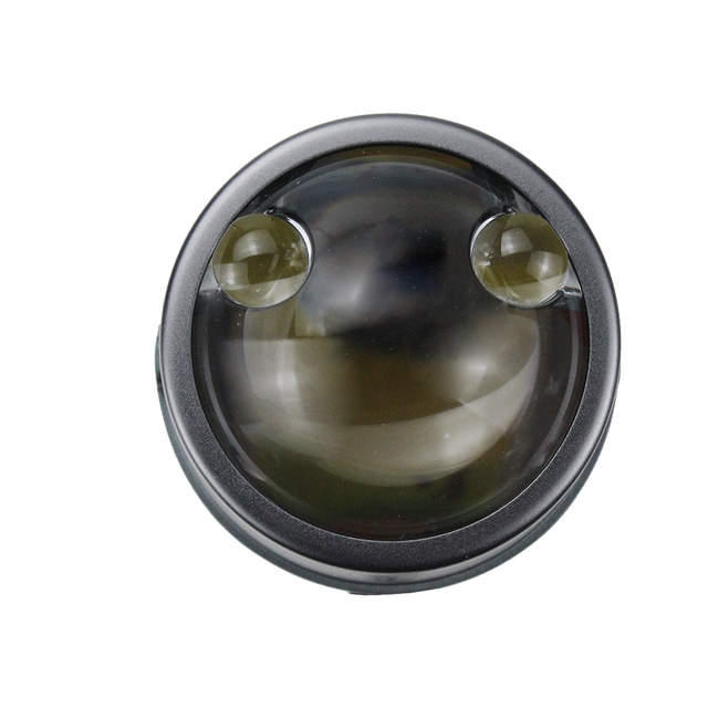 W30 Double Cup Bi Led Headlight Projector 120w Car LED Fog Lamp Dual Lens 3-colour Lens 3 Inch Fog Light for toyota Honda
