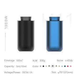 Pin hương thơm xe tinh dầu hương thơm hương liệu máy phun sương khuếch tán cho xe - Product Image 6