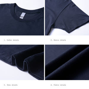 Camiseta Deportiva Unisex de Cuello Redondo Personalizable de 150g 100% Algodón, Camiseta Informal de Manga Corta para Hombre, Estampado Digital 3D, Tinte Liso - Product Image 6