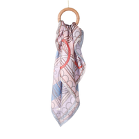 Écharpe-bandeau multifonctionnelle 100 % soie imprimée numériquement, motif léopard, pois et rayures, pour homme, vente directe usine, collection été