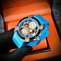 Montres de marque originales uniques CR07 pour hommes, automatiques, mécaniques, de haute qualité, montres pour hommes, vente en gros personnalisée