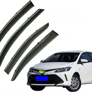 Pare-soleil et déflecteur de vent pour vitres de portières de voiture en PC, protection contre la pluie et les intempéries pour VIOS 2014 - Product Image 2