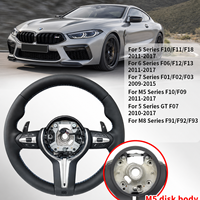   Volant en cuir personnalisé M Sport pour F10 F30 E90 F20 F22 F32 F36 M3 M4 M5 X5 X6, amélioration de l'intérieur de la voiture
