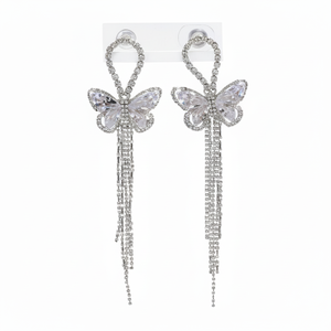 ต่างหูแบบคลิปออนร่วมสมัยทองแดงชุบทองรูปทรงเรขาคณิตและทองเหลืองพร้อมมุกเครื่องประดับทันสมัยสำหรับงานปาร์ตี้ - Product Image 1