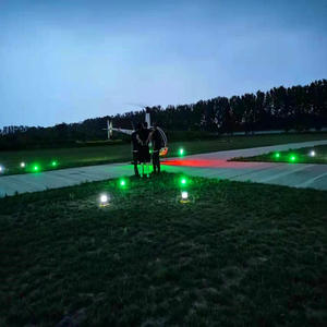 Luz Perimetral LED Solar para Helipuerto, Control Remoto Inalámbrico, Luz de Perímetro TLOF, Estándar ICAO, Base AR111 - Product Image 4