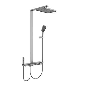 Grifo de Ducha de Pared con Cuatro Funciones y Temperatura Constante de 38 Grados, Incluye Cabezal de Ducha con Pistola Rociadora - Product Image 2