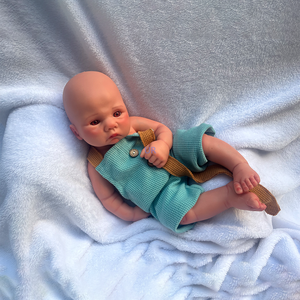 Mô hình búp bê sơ sinh silicon mềm 16 inch, mô phỏng giải phẫu chính xác 1:1, nguyên mẫu điêu khắc, đồ chơi cho người sưu tầm - Product Image 1