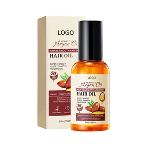 Wholesale Hair Treatment Organic Morocco Argan Oil Private Label Hair Grown Oil For Curly Hair