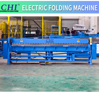Machine à cintrer pliante de plaque électrique de bord de tôle d'acier automatique avec des composants de noyau de moteur électrique de moteur