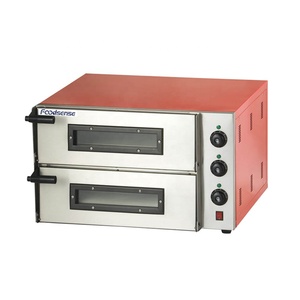 Electric Double Deck Baking Pizza <strong>Oven</strong> Bakery <strong>Bread</strong> Equipment Commercial Pizza Maker 8/9/10/12 Inches Two Deck Pizza <strong>Ovens</strong> - Product Image 1
