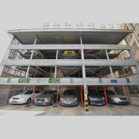 Système de stationnement vertical intelligent certifié CE pour autoroute, machine de stationnement professionnelle, système de carport à entraînement hydraulique, fonctionnement par carte IC Dayang
