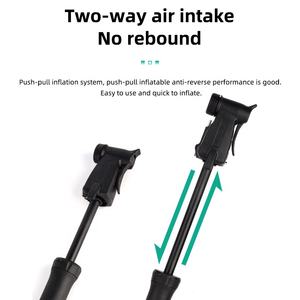 חדש עיצוב דו כיוונית צריכת אוויר נייד אוויר משאבת מתאים Presta ורדר-חכם שסתום באיכות גבוהה ניילון מיני אופניים משאבת - Product Image 5