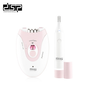 Depiladora eléctrica profesional Dsp para mujeres, removedor de vello recargable con batería para axilas, piernas y partes íntimas - Product Image 4