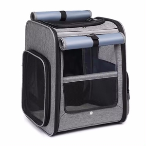 Borsa da trasporto per animali domestici traspirante ed espandibile per cuccioli e gatti, zaino per animali domestici - Product Image 6