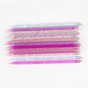 อุปกรณ์สักแบบไล่ระดับสีแวววาว,ที่กำจัดเล็บพลาสติกเครื่องมือศิลปะเล็บที่ขูดหนังกำพร้าที่ตายแล้วสำหรับการแต่งหน้าถาวร - Product Image 4