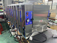 Grille-pain vertical à convoyeur en acier inoxydable Commercial Electric pour pains à burger, haute productivité et grande capacité