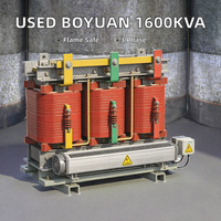 Transformateur de puissance sec en résine coulée pour intérieur, 1600 kVA-2500 kVA, MT&HT, 10 kV, 60 Hz, 400 V, ignifuge, triphasé