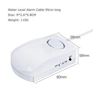 fugas de Monitor de alarma Sensor de agua alerta batería recargable 130db <span class=keywords><strong>volumen</strong></span> para casa alarma del flujo de agua - Product Image 3