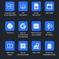 Android AI Box Adapter CarPlay Nirkabel SM6350 Kotak Video Multimedia Mobil Kompatibel dengan Android 15