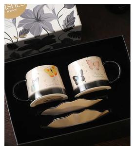 High Quality <b>Cheap</b> Eco-friendly Floral Ceramic Mug Elegant Stoneware Dishwasher & Microwave Safe Fancy Coffee Tea Mugs Reusable - Product Image 3