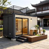 Offre Spéciale : Maisons Conteneurs Modulaires Préfabriquées en Acier avec Système de Support Complet pour Hôtels, Supermarchés et Fermes