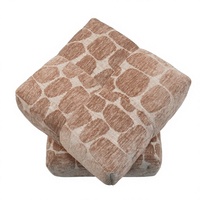 Poufs ottomanes pivotants en chenille douce réglables, fabriqués en Chine - Style moderne pour salons, hôtels, appartements et écoles