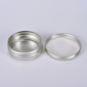 60ml 2oz Custom Logo Aluminum Tin Cans for Soap Cream Cosmetic Food Empty Metal Jars Skin Care Product - Product Image 1