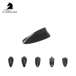कार्बन फाइबर चमक काले एंटीना शार्क फिन एंटीना के लिए बीएमडब्ल्यू F01 F02 F10 के 2011-2014