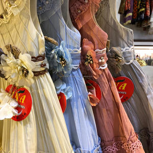 Bamboo Crush Cotton Party Design Frock New Arrivals Kids Cotton Frock Fancy Design for Party Wear - Product Image 5