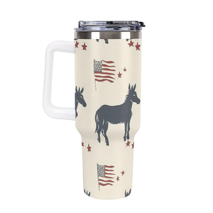 Vaso Térmico de Acero Inoxidable de 40oz con Logotipo Personalizado al por Mayor, Taza de Café de Viaje de 30oz con Asa para Exteriores - Product Image 5