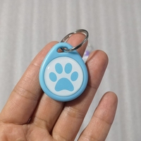 Baboney Maßgefertigte Günstige Langlebige Hunde-QR-Code Smart Pet ID Namensanhänger Solide Umweltfreundliche ABS Leichtgewichtige Moderne BB-9190 Hunde