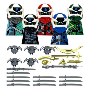 Figure di Alta Qualità per Costruzioni, Blocchi da Costruzione per Bambini, Giocattolo Digitale <span class=keywords><strong>Ninja</strong></span>, Action Figure Personalizzabile - Product Image 3