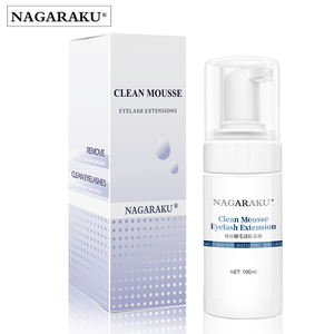 Espuma Limpiadora para Extensiones de Pestañas <span class=keywords><strong>NAGARAKU</strong></span>, Champú para Pestañas de 100 ml, Espuma Limpiadora para Pestañas No Irritante - Product Image 1