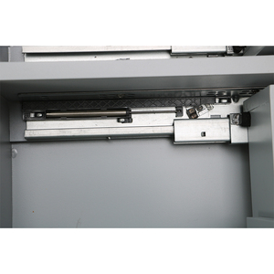 ตู้เก็บของกระจก 2 ประตู สไตล์นอร์ดิกโมเดิร์น สำหรับห้องนั่งเล่นและห้องรับประทานอาหาร ตู้ข้างเคาน์เตอร์ครัวแบบโมดูลาร์  บุฟเฟต์  ลามิเนต  สำหรับห้างสรรพสินค้า - Product Image 5