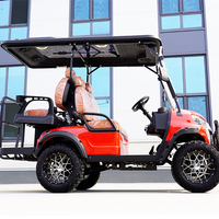 Voiturette de golf électrique Augus Street Legal 5-6 places, batterie lithium LSV, certifiée CE/DOT/EEC/GCC, 48V, marché américain, aluminium et acier, 90 km d'autonomie