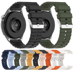 Bracelets de montre intelligente en silicone solide, durables, résistants à la transpiration et polyvalents, collection Win-Win pour <span class=keywords><strong>Suunto</strong></span> Watch <span class=keywords><strong>9</strong></span> Peak - Product Image 2