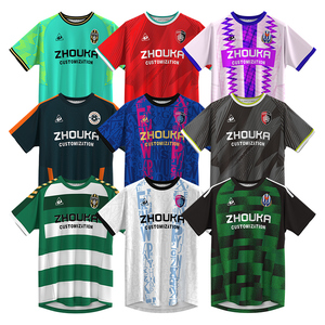 <span class=keywords><strong>Maglia</strong></span> da Calcio Retrò Personalizzata OEM Versione Giocatore Fornita da Fabbrica, T-shirt da Calcio in <span class=keywords><strong>Jacquard</strong></span> per Abbigliamento Sportivo e Squadre di Calcio - Product Image 1