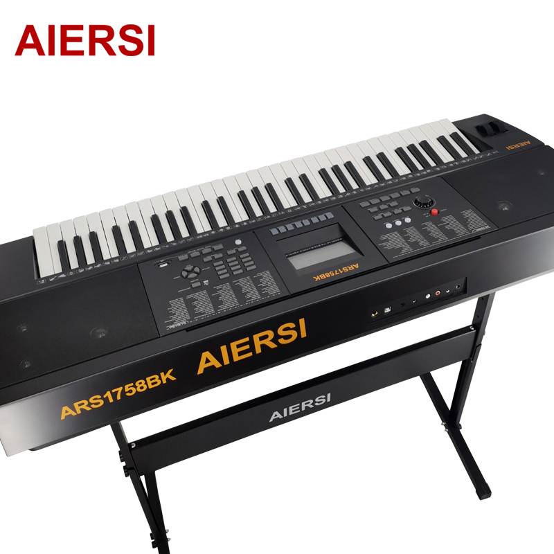 Piano Numérique 37 Touches POGOLAB - Clavier Portable Avec LED, Midi, Pour Enfants
