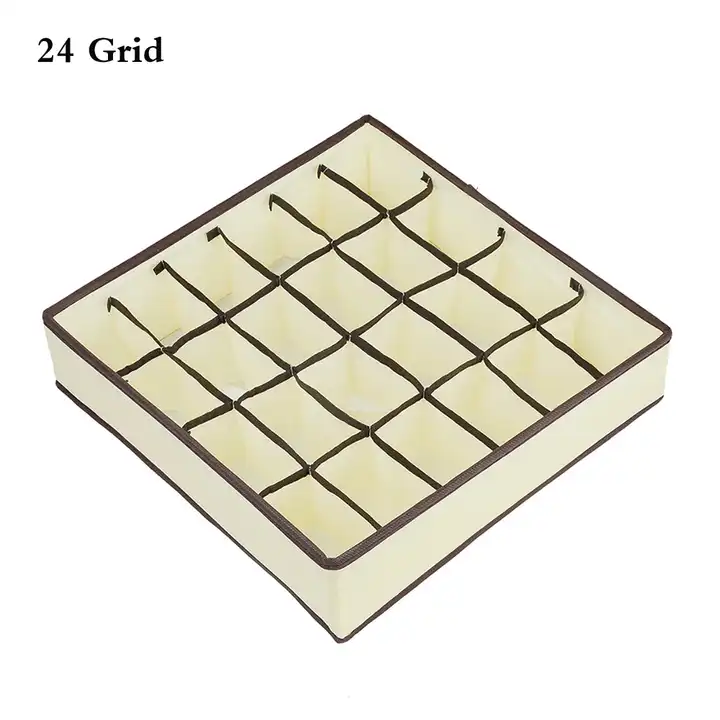 24 grid underwear storage organizer box