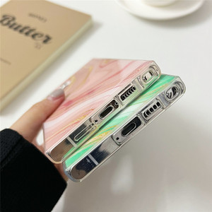 Coque de téléphone en marbre dégradé de paillettes pour Sam sung S24 S23 Ultra S22 Plus S21 S20 FE A54 A34 A14 A53 A52 <span class=keywords><strong>A33</strong></span> A23 A13 A12 <span class=keywords><strong>A51</strong></span> - Product Image 6