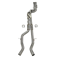 Tuyau intermédiaire en Z à longueur égale pour BMW M3 M4 F80 F82 S55 3.0T SS304, échappement de performance non résonné
