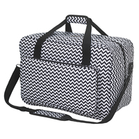Sac de rangement multifonctionnel universel en polyester durable avec fermeture éclair, léger, portable, grande capacité pour accessoires de couture