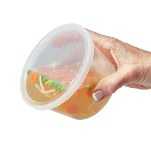 Plastic Noodle Deli Bowl Restaurant Food Catering Microwave Disposable <b>Takeaway</b> Hot Soup <b>Container</b> with Lids - Product Image 6