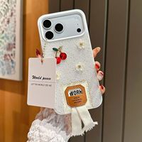 Étui de luxe pour iPhone, coque de téléphone élégante avec paillettes, diamants et support de sangle, étui orné de strass